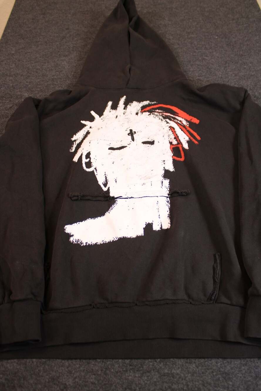 21 Savage Tour Graphic Print Black Hoodie